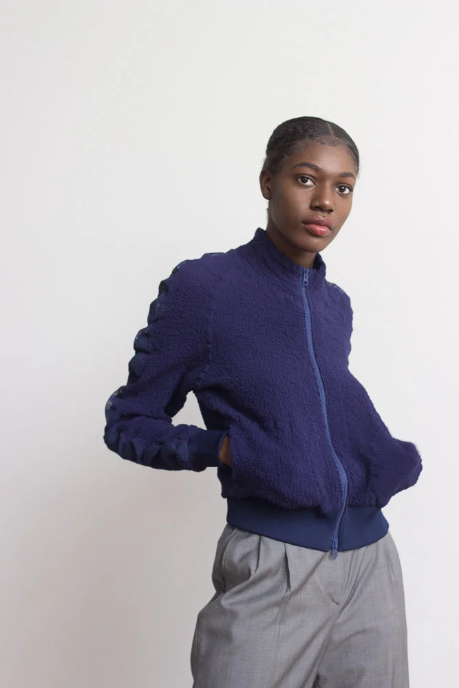 ISSEY MIYAKE　ｍｅ 1990s Issey Miyake Me Track Jacket — Wayward Collection